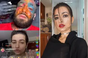 لایو افتضاح ندا با تتلو؛ ندا یاسی 