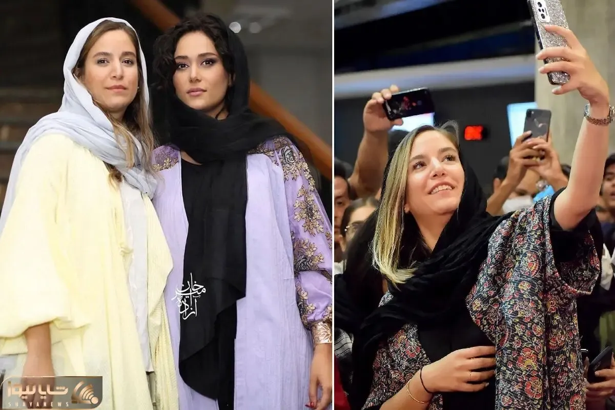 ستاره پسیانی اونجا نقره خاتون بود اینجا با شلوار یقه اسکیش یوزپلنگ؛ هفتصد رنگه محفله!