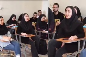 آواز بهشتی؛ دانشجو سر کلاس یک نفس ای پیک سحری خوند همه کلاس نفس شون بند اومد