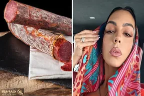 جورجینای رونالدو چالش نخوردن گوشت خوک در عربستان!