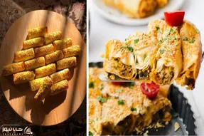 طرز تهیه بورک گوشت و قارچ / یه فینگر فود جذاب با طعم و مزه عالی