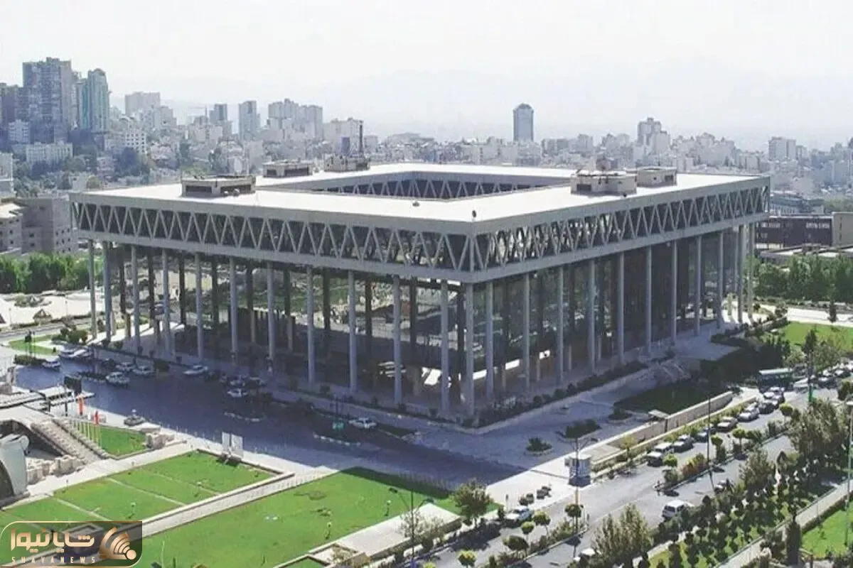 ساختمان صداوسیما پس از بمباران + عکس