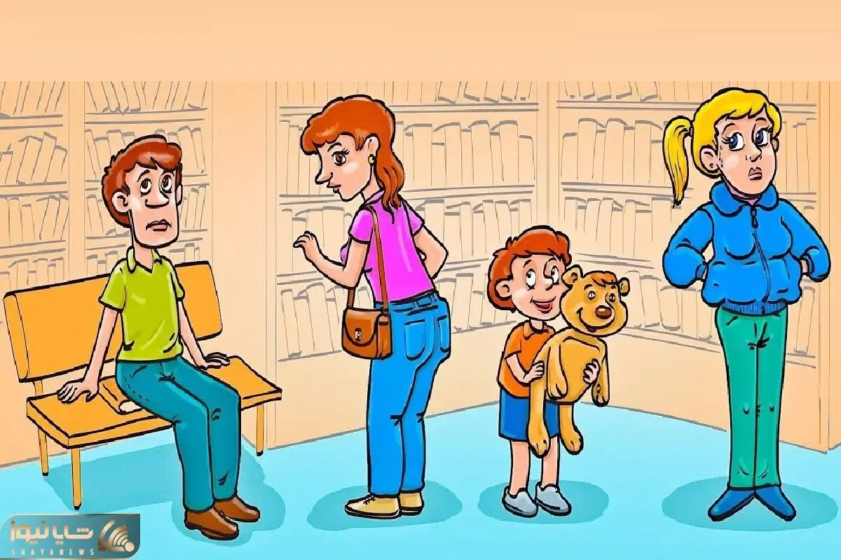 بازی فکری؛ اگه به باهوش جماعت رکب زدی دزد کتاب رو پیدا کن زود تند سریع!