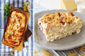 طرز تهیه سوفله گوشت و پاستا / بهترین دستور بدون نیاز به سس بشامل