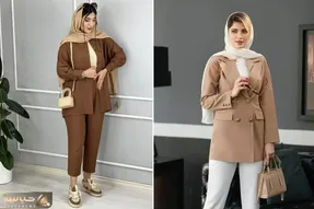 تیپ زدن با قهوه ای شکلاتی / رنگ مورد علاقه حبیب که در حقش اجهاف شده واقعا جذاب میشه