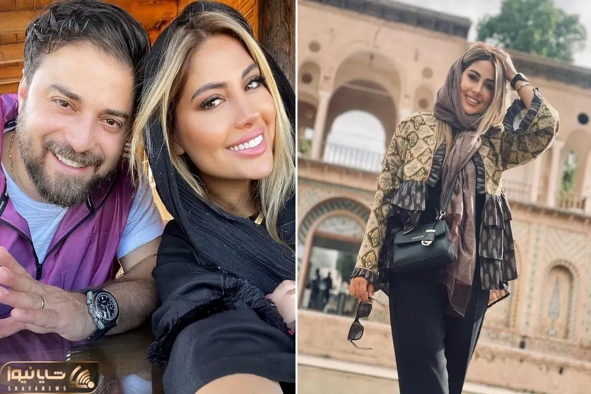بابک جهانبخش و زنش تو یه چشم بهم زدن زیر و زبر شدن / هر تیپ خانومش انگار فشن شو