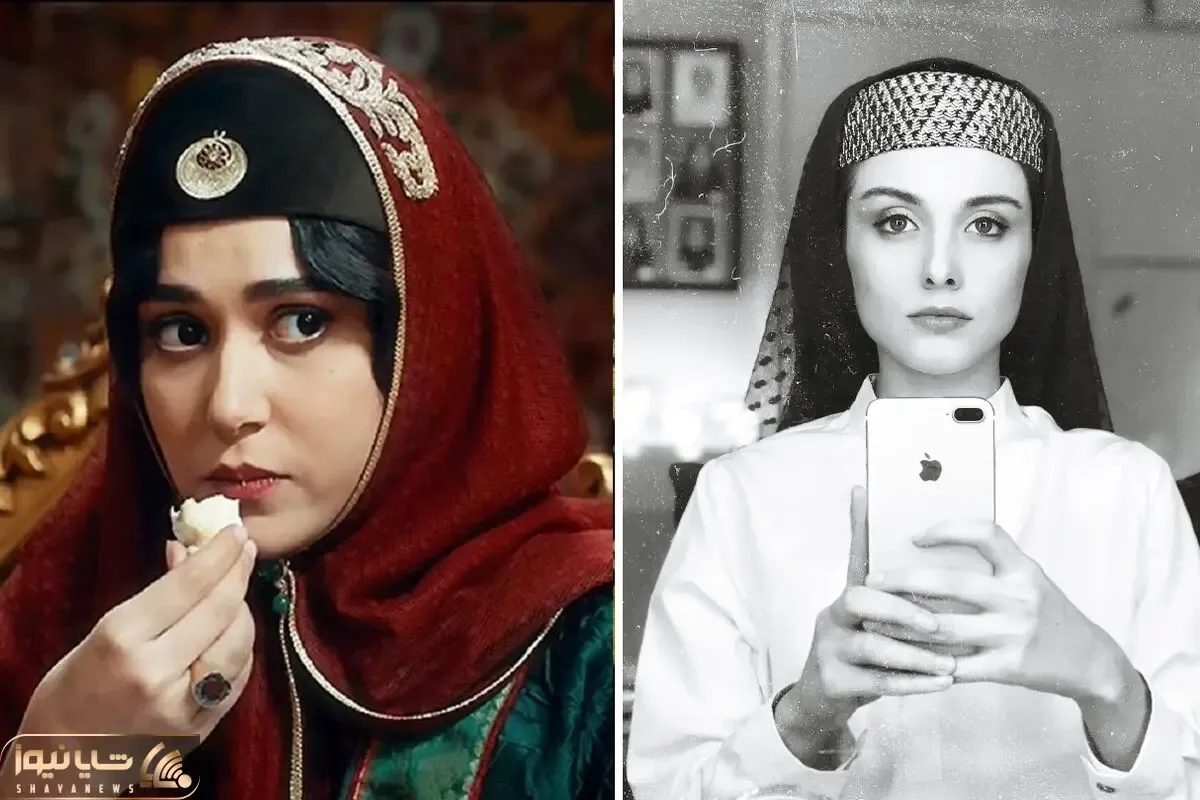 گاف نافرم جیران واسه لباس زن شاه؛ سارای گرجی تو حیاط کاااخ آبروش با خاک یکسان شد!