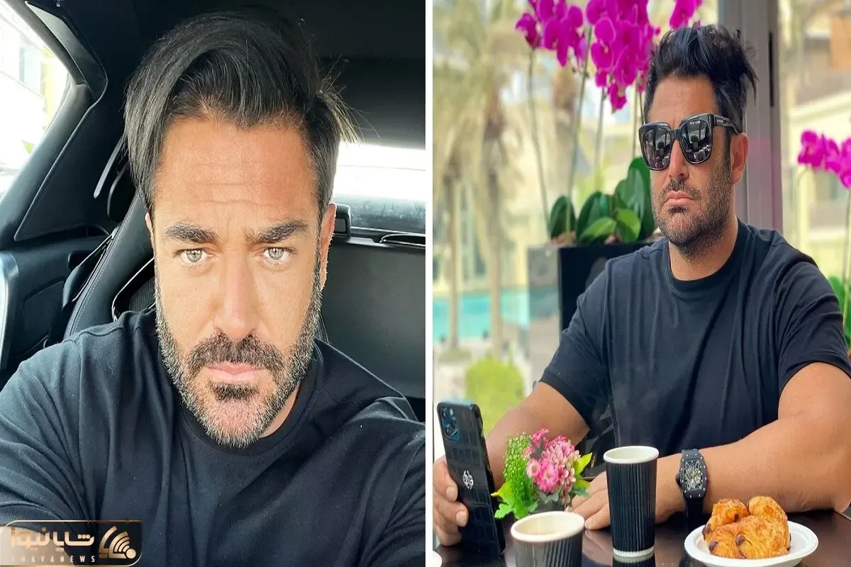 ورزش کردن محمدرضا گلزار با داداش الناز خانوم و یه لباس سِت! چه قاب مایه داری!