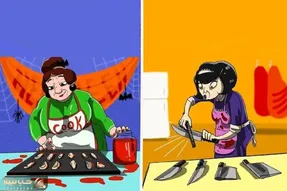بازی فکری؛ اگه با هوشت سر مر نخبگان رو ترکوندی بگو کدوم ننه بزرگ خطری و قاتل