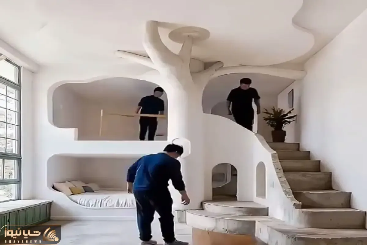 معماری خلاقانه؛ تو پرت ترین فضا اتاق خواب و نشیمن زدن محشر برا زندگی مجردی