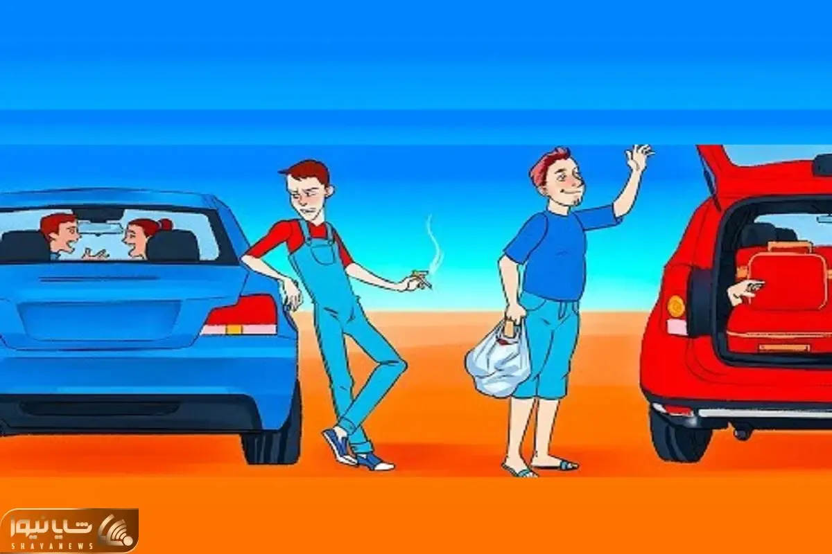 بازی فکری؛ اگه نقطه جوش هوشت به 100 درجه رسیده بگو کدوم از این آقایون راننده خلافکار؟