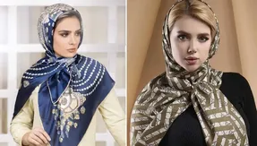 شال و روسریت سه سوته خوشگل ببند؛ اول 