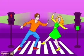 بازی فکری؛ اگه با هوشت همه رو انگشت به دهن گذاشتی بگو چرا آقا همسرش رو هول میده؟