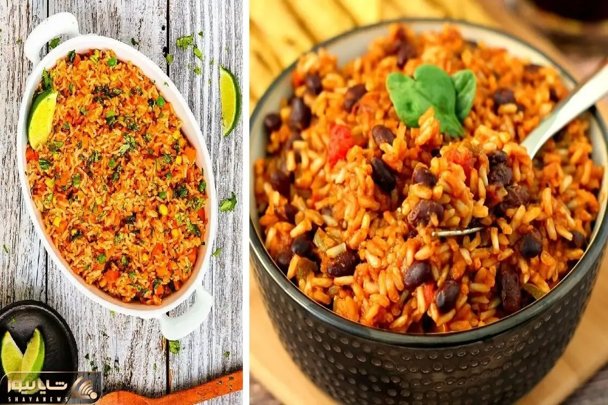 طرز تهیه پلو مکزیکی خوش طعم و عالی / یه پلو مخلوط خوشمزه که سه سوته آماده میشه