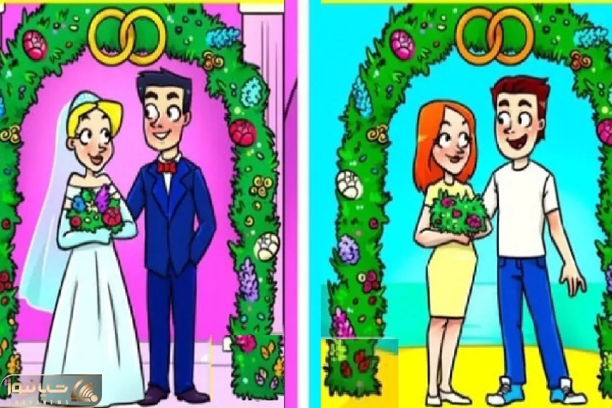 هوش تصویری؛ اگه دست تیزهوشارو از پشت بستی بگو کدوم از این عروس و دومادها پولدارن؟