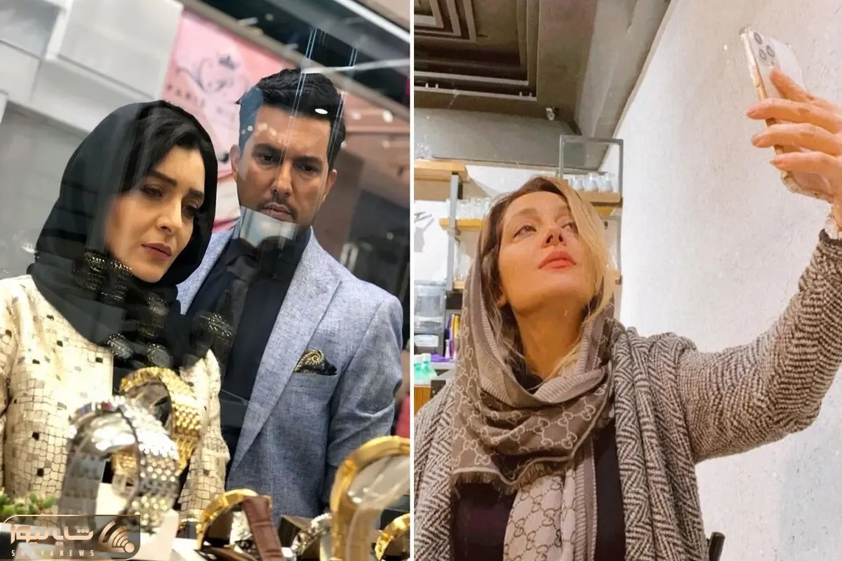 سیس عقاب ساره بیات با یه کامیون لوازم آرایش رو صورتش؛ کافه لاکچری و گیلاس خوری و ...!