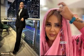 استایل خیلی شیک و پیک بهاره رهنما وقتی رفته دیار عربا؛ کیلوریزون کرده قد نخ!