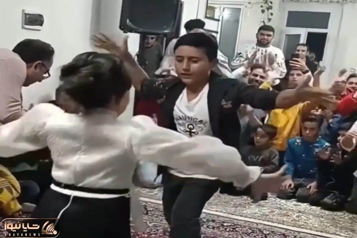 آواز شاد؛ ای خدا ننه قربان خواهر و برادر با رقصشون کاری کردن خواننده بهشون ملحق شد