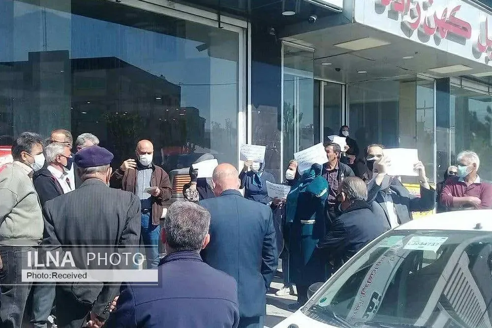 تجمع بازنشستگان مقابل تامین اجتماعی؛ 39 درصد کم است