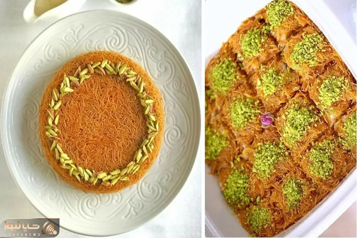 طرز تهیه حلوای شعریه عربی / یه دسر خوشمزه و خاص که بی نظیره