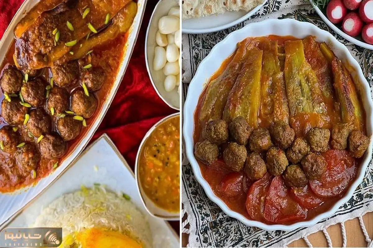 طرز تهیه مشته بادمجان شیرازی به روش اصیل / یه خوراک فوق العاده که راحت آماده میشه