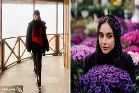 استایلی از ترلان پروانه که به عمرمون ندیده بودیم / نیوشا تو مراسم مهرجویی اومده عروسی