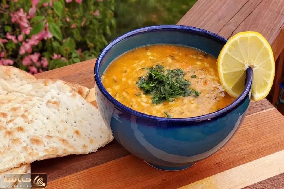 آموزش آشپزی؛ طرز تهیه سوپ رستورانی جاافتاده با جو پرک و مرغ