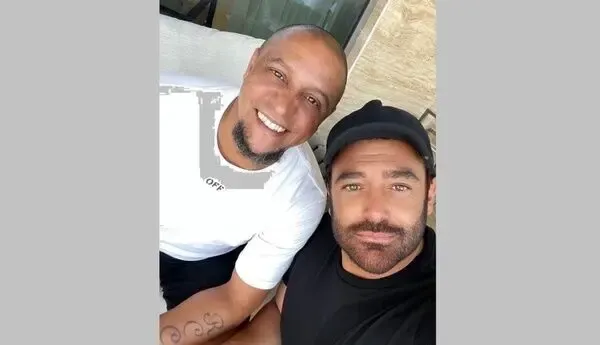 ویدئو: والیبال بازی کردن رضا گلزار و روبرتو کارلوس