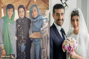 لباس گُنده مهسا طهماسبی که نافرم خانوم زاغارت کرد؛ تو عروسیش گیسارو برقید تا رو اَبرا!