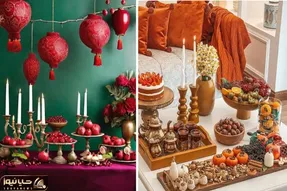 ایده های خلاقانه و جذاب برای تزئینات شب یلدا / با هزینه کم زیباترین میز رو بچین