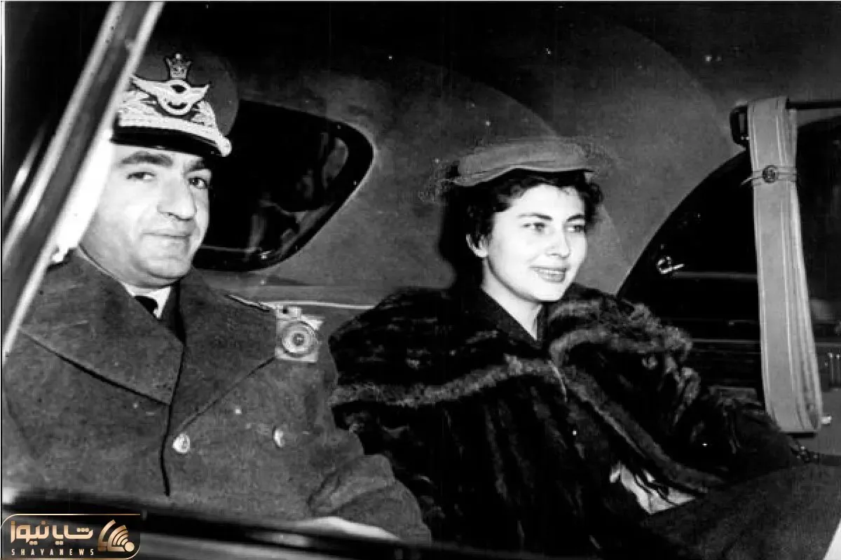 سفر به ایام قدیم سال 1957؛ لباس شب شرم آور ثریا پهلوی در اسپانیا