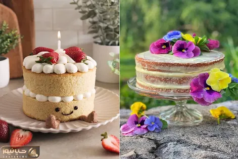 ایده تزئین کیک تولد برای مبتدی ها؛ بدون هزینه اضافه سوژه مورد نظر سورپرایز کن