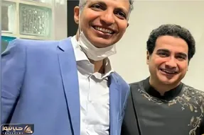 دنیای سلبریتی ها/ماچ و بوسه عادل در رونمایی از البوم همایون شجریان