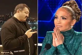(عکس) بادیگارد جنیفر لوپز تماشاگر بازی پرسپولیس