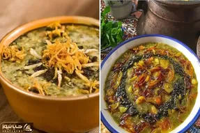 طرز تهیه آش سبزی آبادانی / خوشمزه ترین آش جنوبی رو با این دستور بپزید
