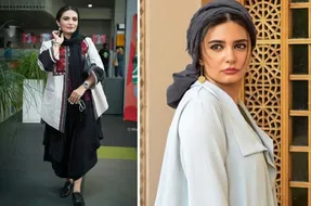 لیندا کیانی؛ ترکیب سبک مدرن و سنتی در استایل و البته دامنی کوتاه! +عکس