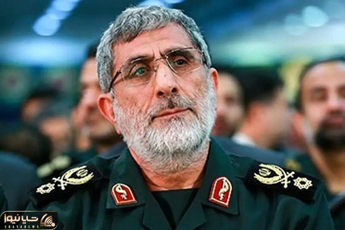 تصویری جدید از سردار قاآنی در تونل های لبنان