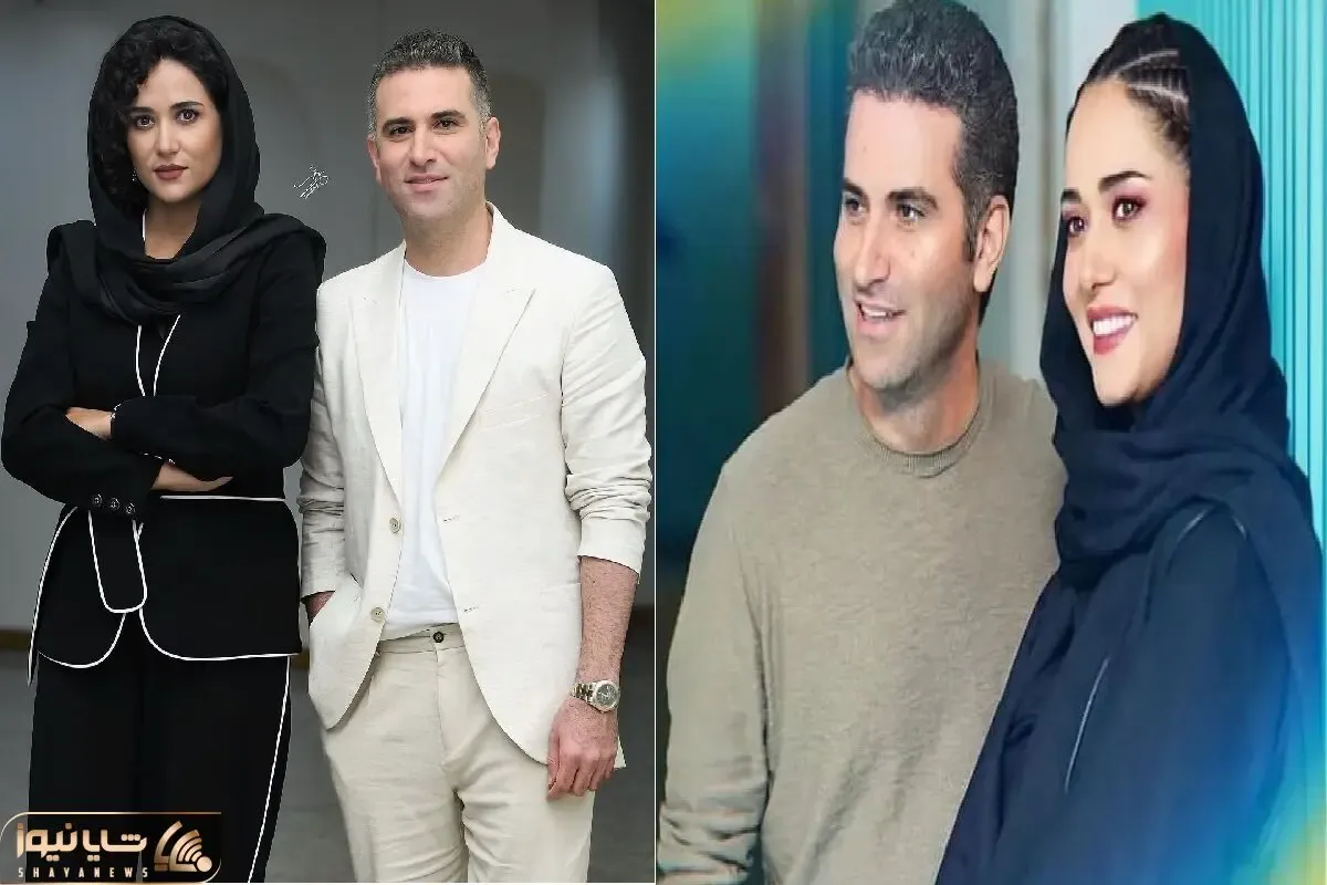 تلاش های پریناز ایزدیار و هوتن شکیبا برای شیک دیده شدن در جشن با موفقیت مواجه شد