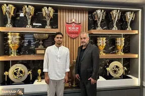 تمدید قرارداد یک بازیکن جوان با پرسپولیس