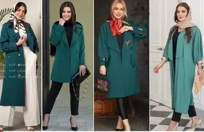 عید با مانتوی سبز تیپ بزن؛ خوشگل خانم اینجا کلی ایده داریم واسه اینکه حسابی جذااااب شی