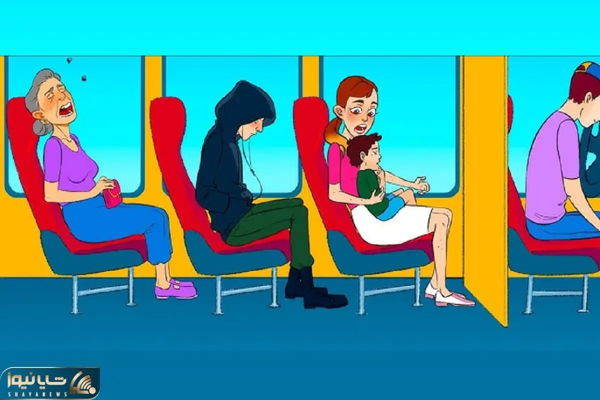 بازی فکری؛ اگه نمیخوای انگ کم هوشی و افاده بودن بهت بزنن مرده رو تو اتوبوس پیدا کن