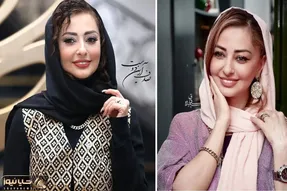 وقتی نفیسه روشن با وضع لاکچریش اون بالا مالاهاس؛ انگاری تو مانتوش زنبور لونه کرده!