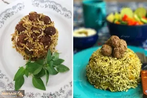 طرز تهیه باقالی پلو با کوفته قلقلی / یه ناهار خوشمزه و عالی که خیلی راحت آماده میشه