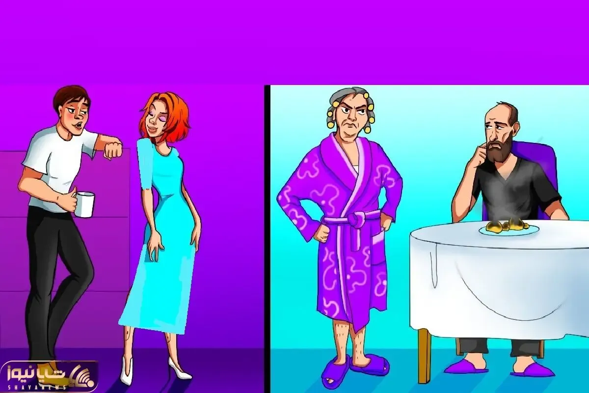 بازی فکری؛ اگه به جا هوا هوش استنشاق میکنی بگو کدوم از این زن و شوهر ها واقعی نیست؟