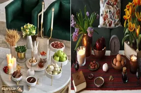 مدل‌ های طراحی سفره هفت سین برای نوروز ۱۴۰۴ / یه سفره پهن و کن و سلیقتو بچین روش
