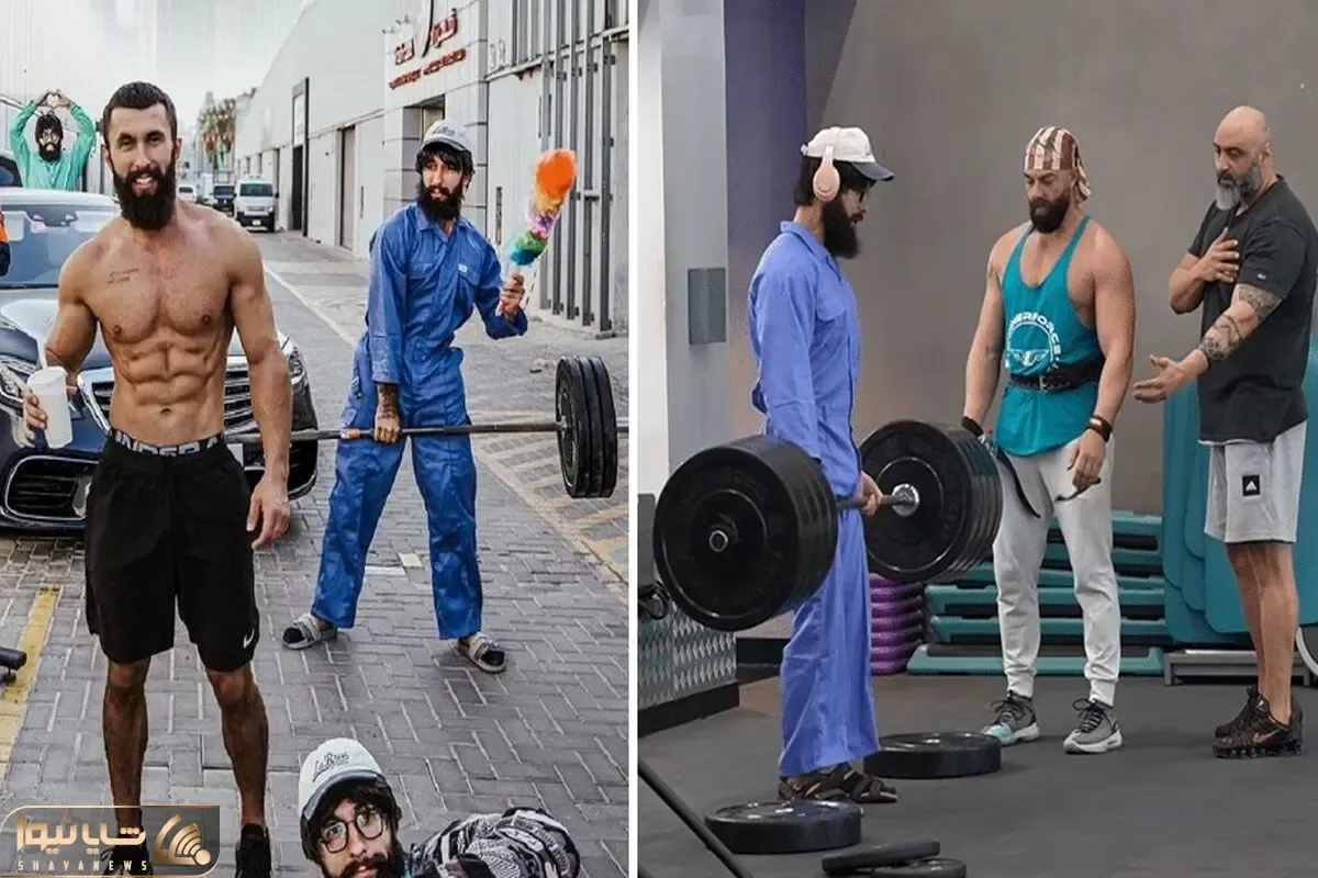 دوربین مخفی؛ وزنه زدن ولادیمیر شموندنکو رو ببین چقدر حرفه ایه باورت نمیشه نظافتچی باشه