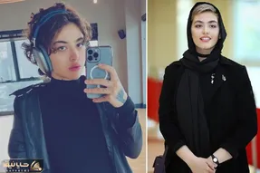 وقتی ریحانه پارسا شده سردسته بند خفنااا؛ خانم با سفید پشمالوش چه دوره افتاده!