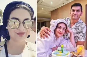 کشف حجاب لیلا ایرانی؛ بازیگر مهران مدیری کشف لباس کرد!