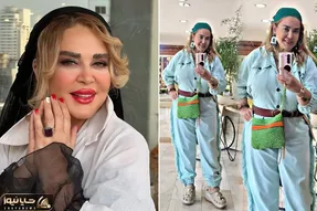 دکور خانه بازار شام طور و سفره خونه ای بهار رهنما؛ نشیمن و آشپزخانه ای با حمله رنگ ها