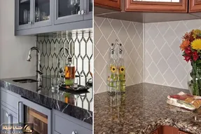 معرفی انواع دیوار پوش بین کابینتی / اگه مستاجری آشپزخونه ناناستو تخریب نکن تایل بزن